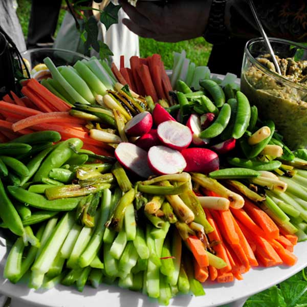 Columbia Tent Rentals provides all of your catering equipment needs, for vegetarian buffets