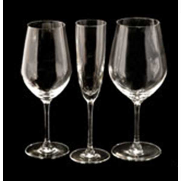 Columbia Tent Rentals provides complete dinnerware rental such as wine glasses