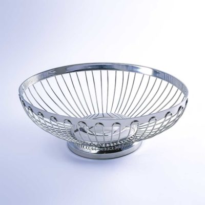 Tabletop Accessories - silver-bread-basket