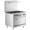Grilling & Cooking Equipment - portable-oven-w-6-burner-top