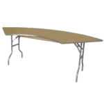 Specialty Folding Tables - serpentine-table