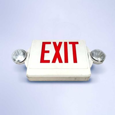 Tent Accessories - sign-exit-lighted