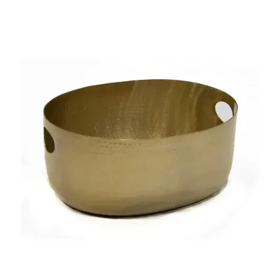 Beverage Service - gold-hammered-chill-tub