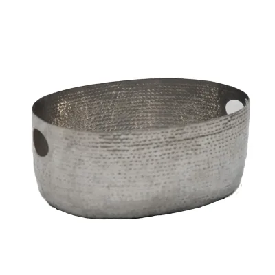 Refrigeration & Chilling - silver-hammered-chill-tub