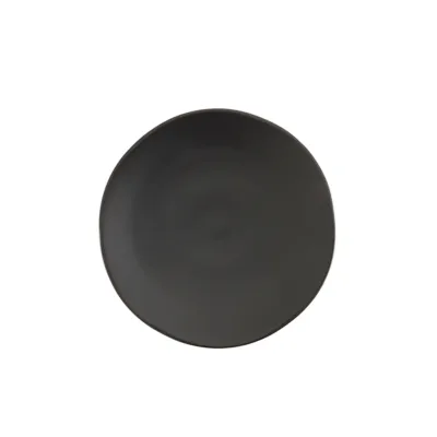 Heirloom Coupe Black Collection - salad-dessert-plate-black-8