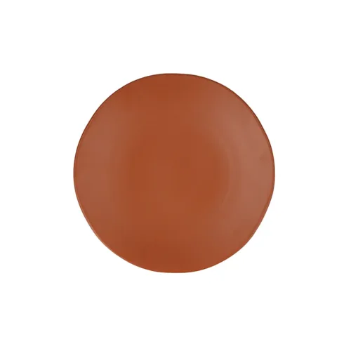 Heirloom Coupe Terracotta Collection - salad-dessert-plate-black-8