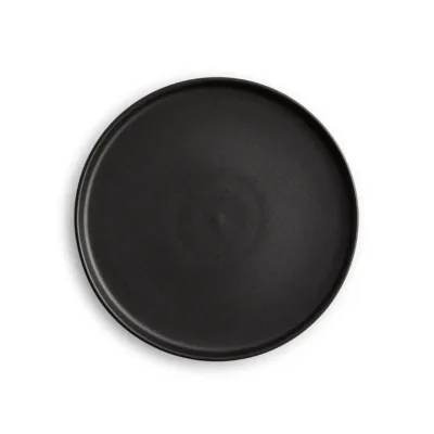 Modern Rim Black Collection - salad-dessert-plate-black-8