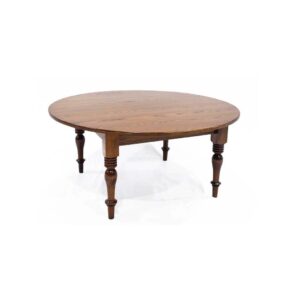 Round Finished Farm Table