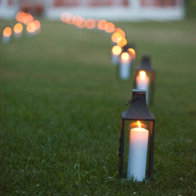 Event Lighting Rental - pathway-lanterns