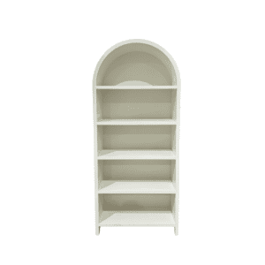 White Arched Back Bar